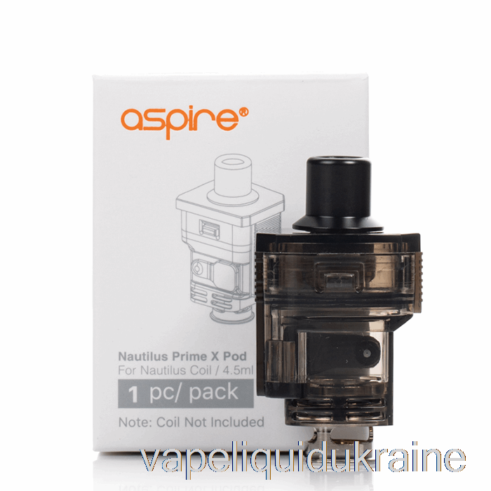 Vape Liquid Ukraine Aspire Nautilus PRIME X Replacement Pods 4.5mL N-Pod (Nautilus)